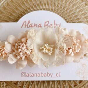 Corona de flores Leiah