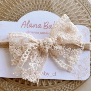 Diadema Alice crema